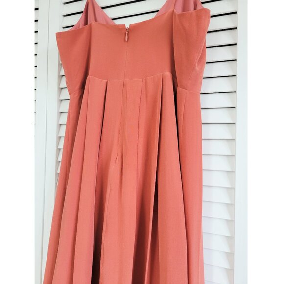 Madewell silk pleated cami dress EUC - Picture 6 of 8